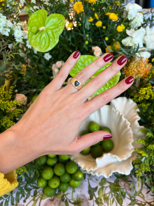 Arc Beads - Qalb Heart Ring Midi