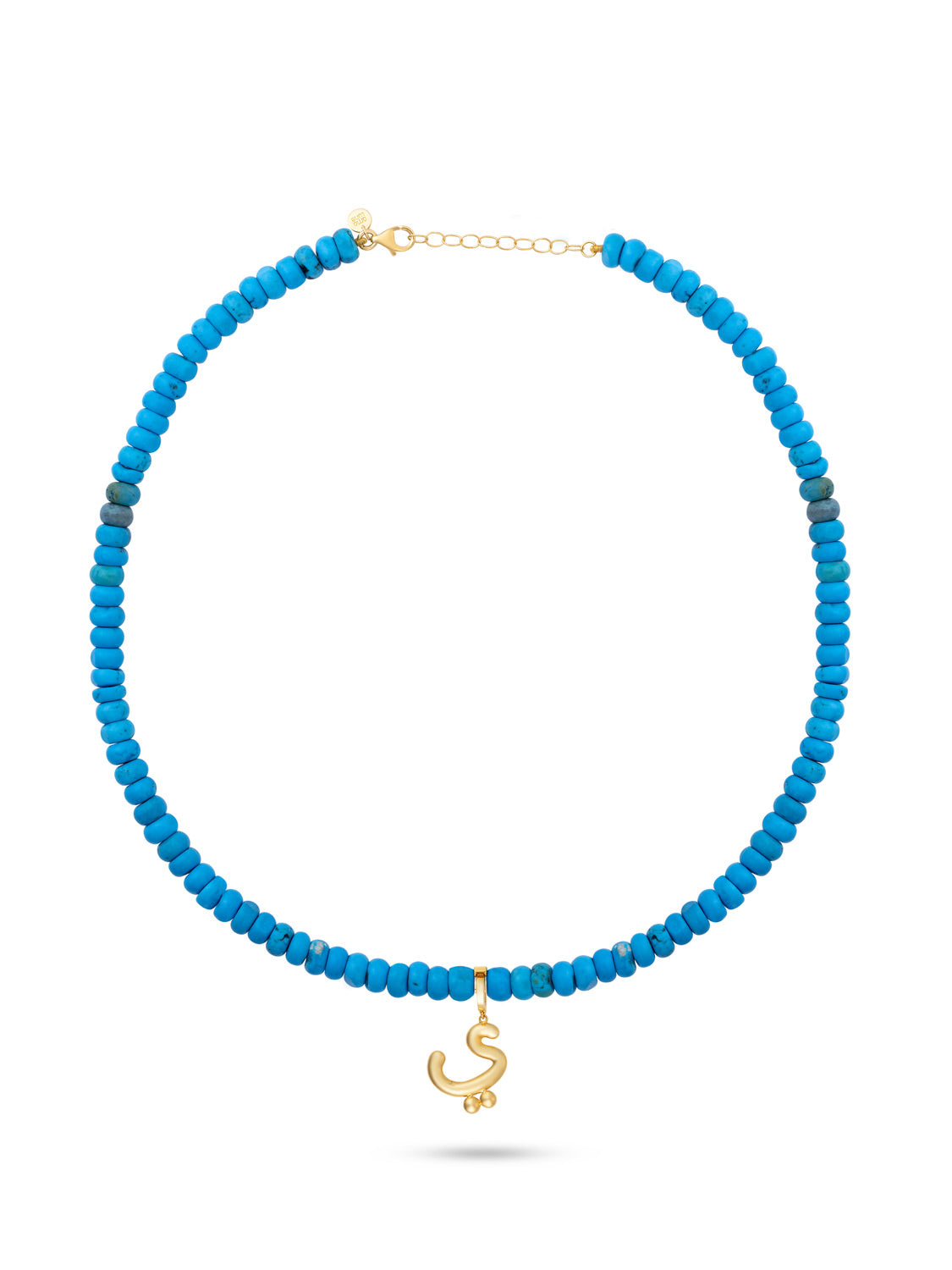 Ahrof Bubble Letter - 18k Gold Charm