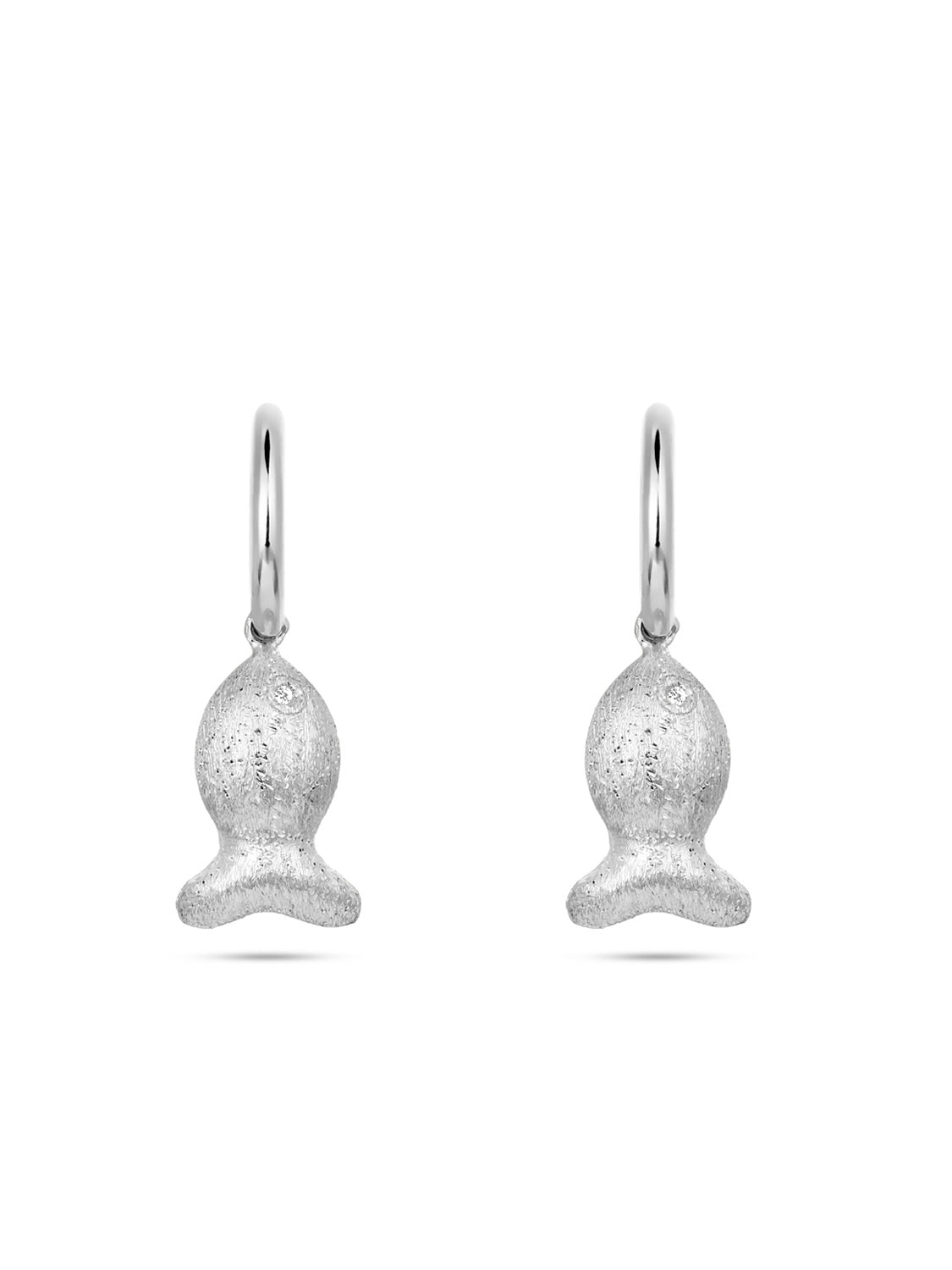 Arc Beads Fish Earrings