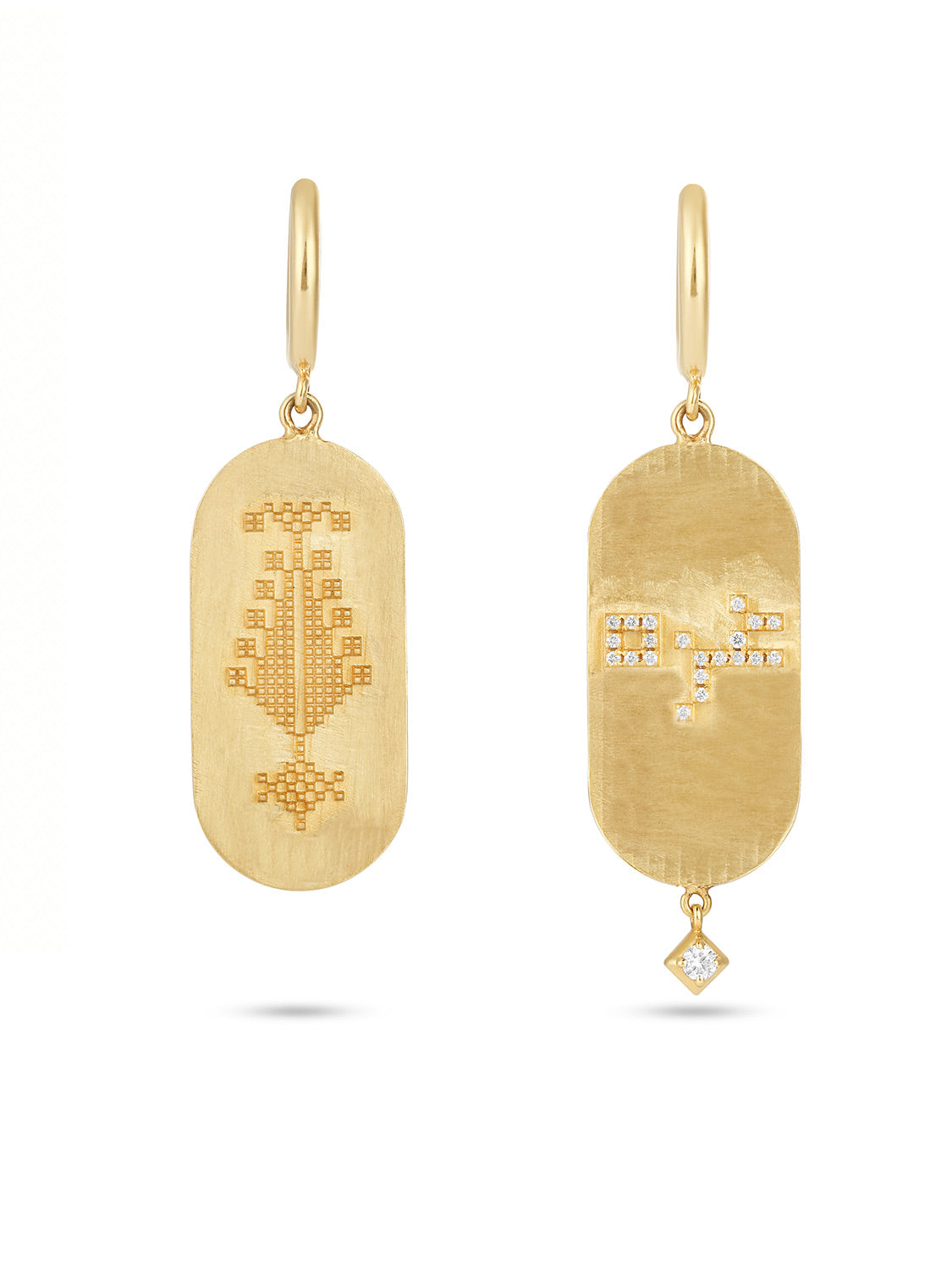Palestine Mon Amour - Cypress Tree Gaza Earrings