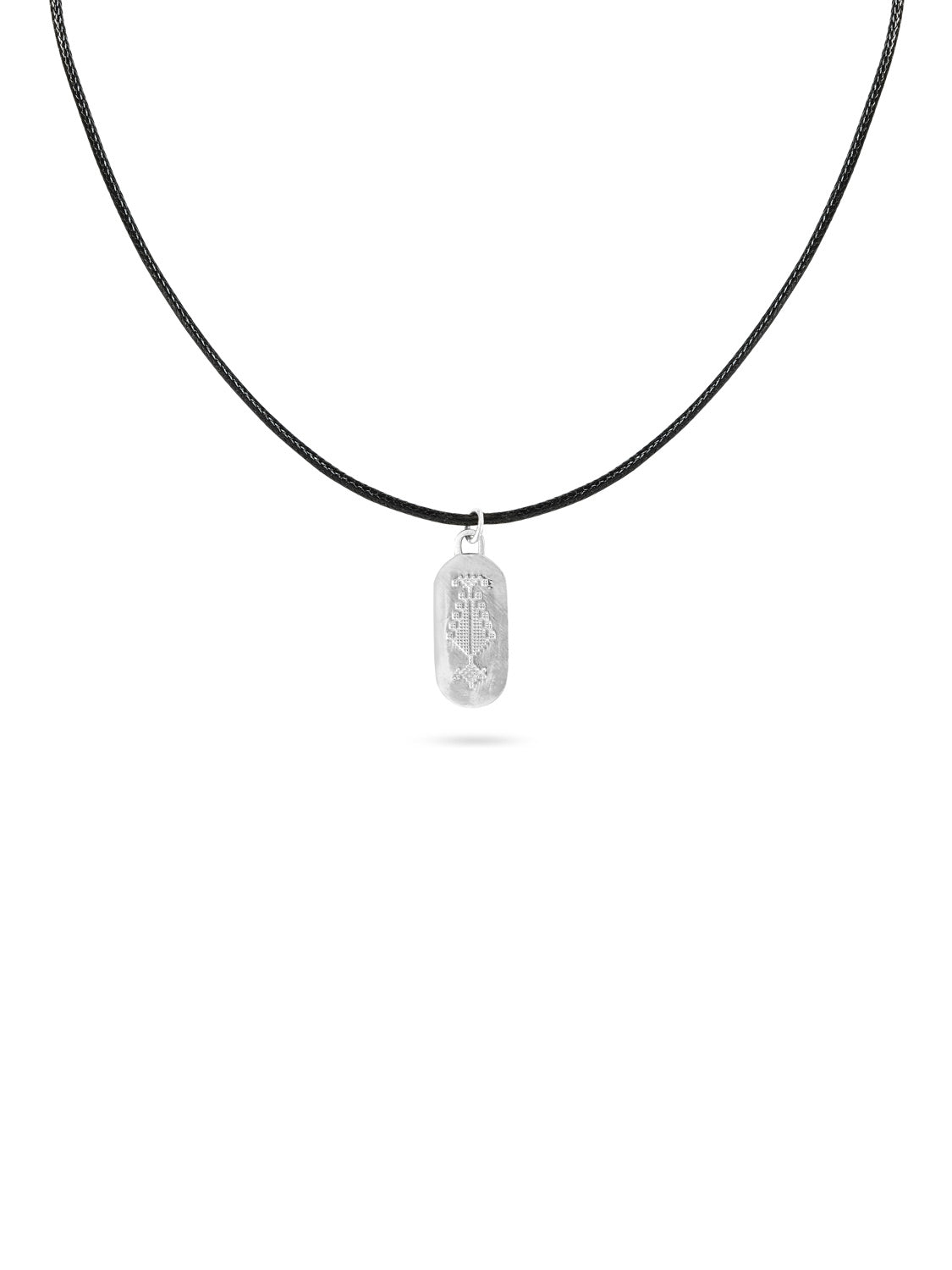 Palestine Mon Amour - Cypress Tree Gaza necklace in 925 Sterling Silver