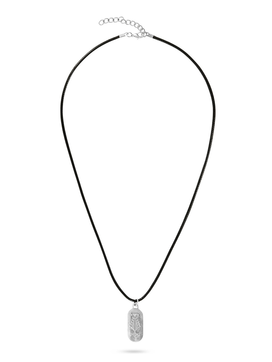 Palestine Mon Amour - Cypress Tree Gaza necklace in 925 Sterling Silver