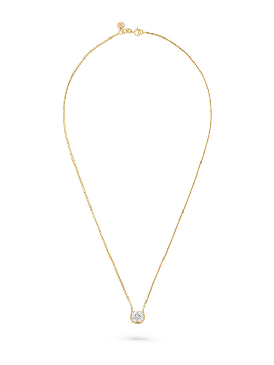 Floating Diamond Necklace
