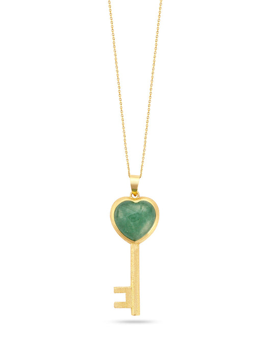 Arc Beads - Muftah Key Necklace