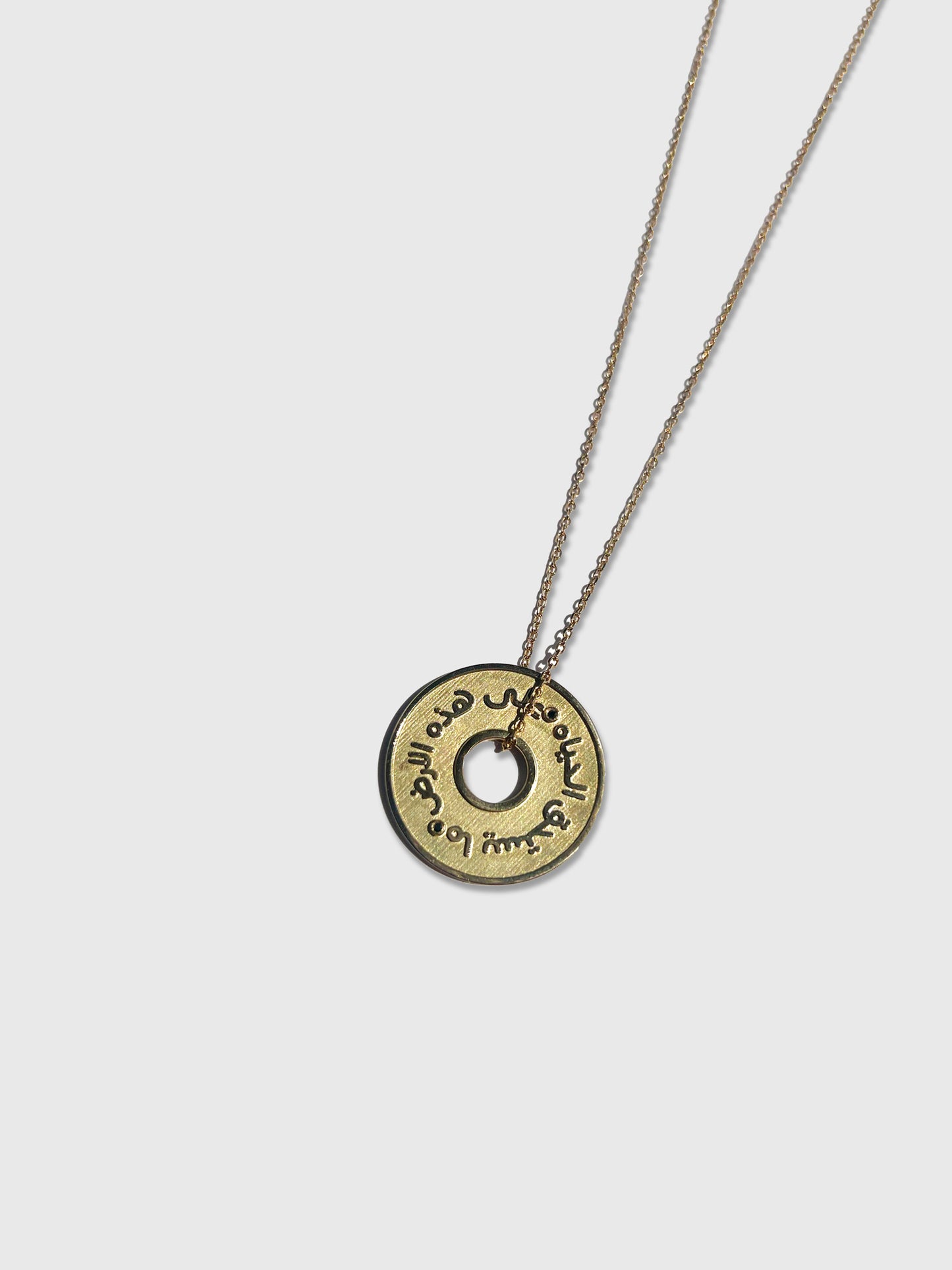 On This Land Coin Necklace