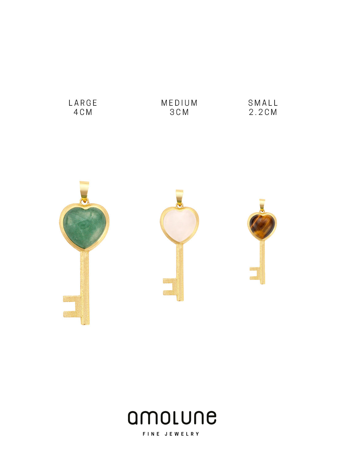 Arc Beads Muftah Key Pendant