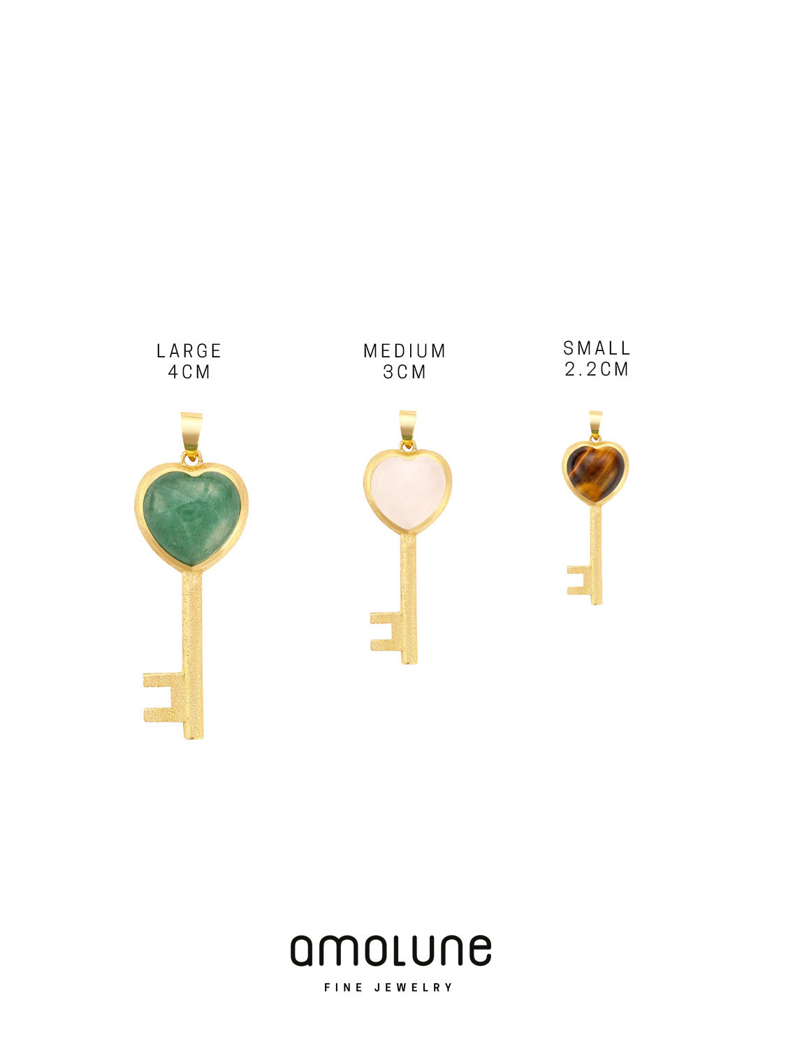 Arc Beads Muftah Key Necklace