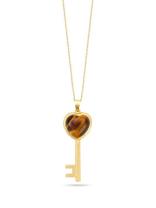 Arc Beads - Muftah Key Necklace