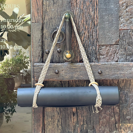 Yoga mat strap in Sage
